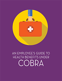 dol.gov guidebook cover of employee's guide to health benefits under COBRA