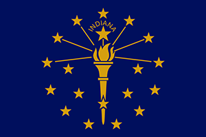 state flag of indiana