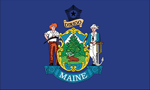 State Flag Of Maine