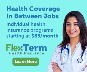 flexterm health insurance advertisement with doctor