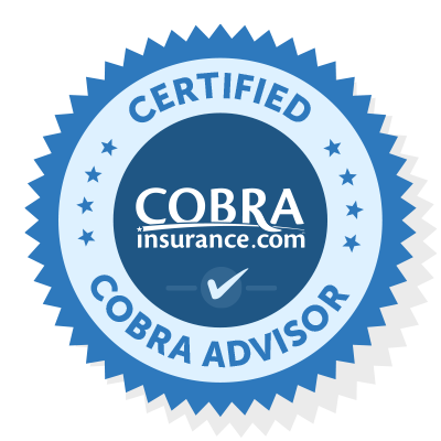 Certified COBRA Insurance Advisor badge