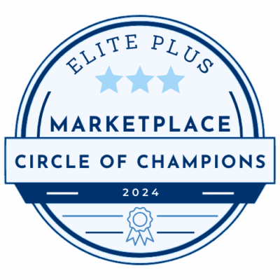 2024 Elite Plus Circle of Champions Badge
